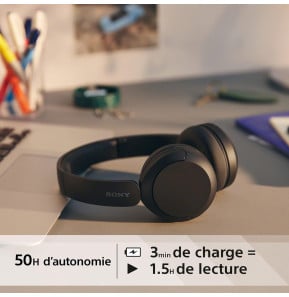 Casque Bluetooth Sony ‎Circum-Auriculaire WH-CH520