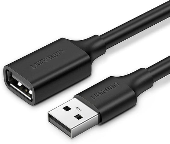 Câble Ugreen USB 2.0 vers Female USB 2.0 - 1 mètre (10314)