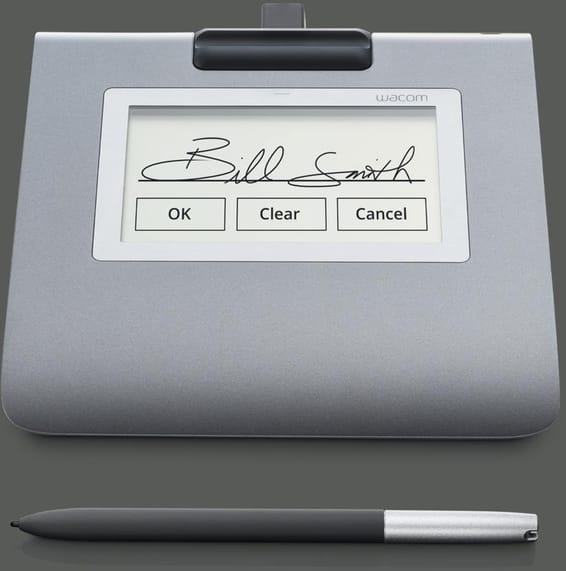 Tablette de signature Wacom STU-430 & sign pro PDF (STU-430-CH2)