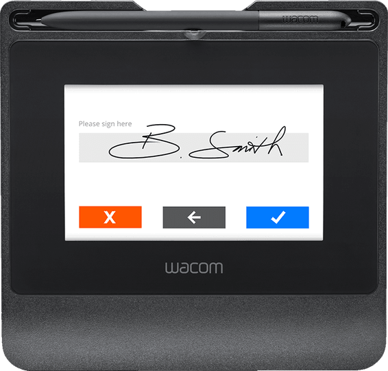 Tablette de signature Wacom STU540 & sign pro PDF (STU-540-CH2)