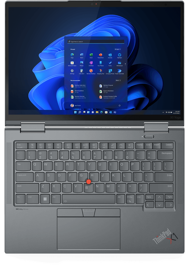 Ordinateur Portable Lenovo ThinkPad X1 Yoga Gen 8 (21HQ006DFE) — image 10