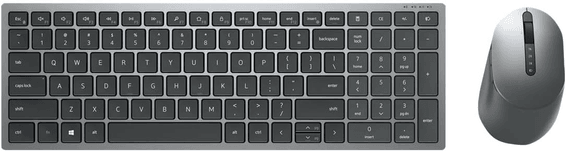 Clavier et souris sans fil Dell KMM7120W - français (AZERTY) 