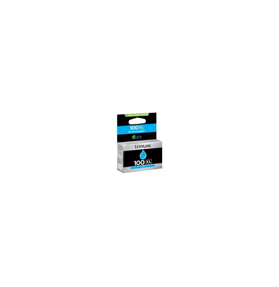 Cartouche d'encre Lexmark Cyan 100 XL