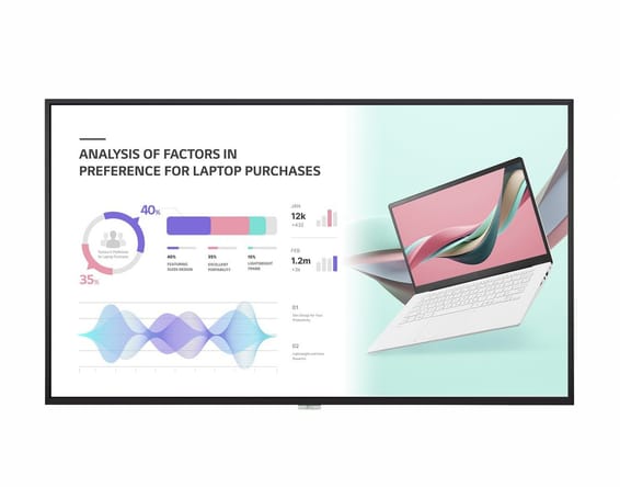 Écran d'affichage standard LG 49" UHD 4K (49UH5J-H)