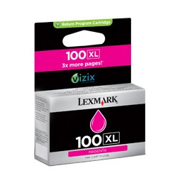 Cartouche d'encre Lexmark Magenta 100 XL