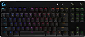 Clavier gaming rétroéclairé mécanique Logitech G PRO - Noir Français Azerty (920-009390)