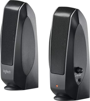 Haut-parleurs Logitech S120 pour PC - Noir (980-000010) — image 2