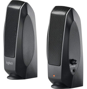 Haut-parleurs Logitech S120 pour PC - Noir (980-000010)