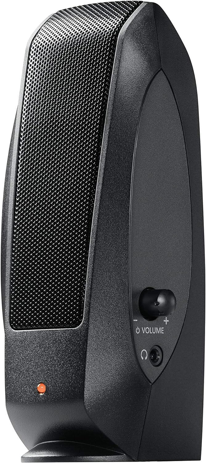 مكبرات صوت للحاسوب Logitech S120 - أسود (980-000010) — صورة 3