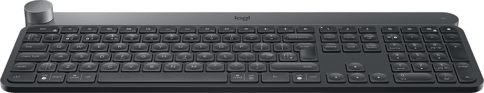 Logitech Craft Multi-Device Bluetooth Keyboard - French (AZERTY) (920-008497) — image 3