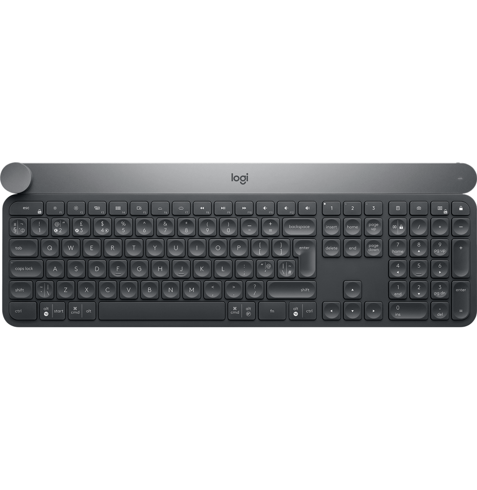 Clavier Bluetooth Multidispositif Logitech Craft - Français (AZERTY) (920-008497)