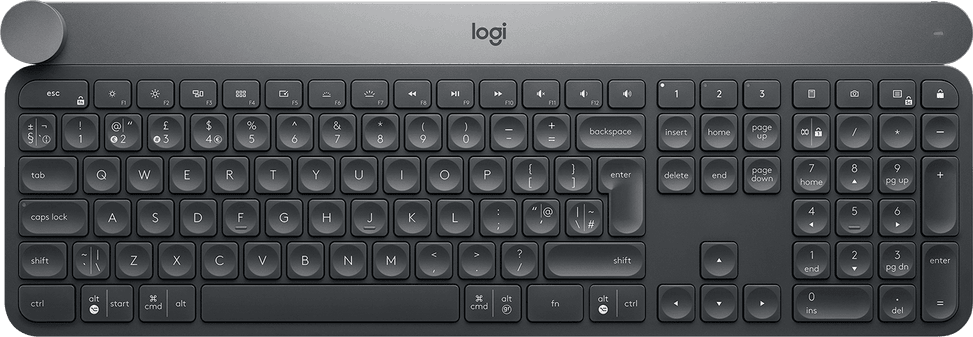 Logitech Craft Multi-Device Bluetooth Keyboard - French (AZERTY) (920-008497) — image 1