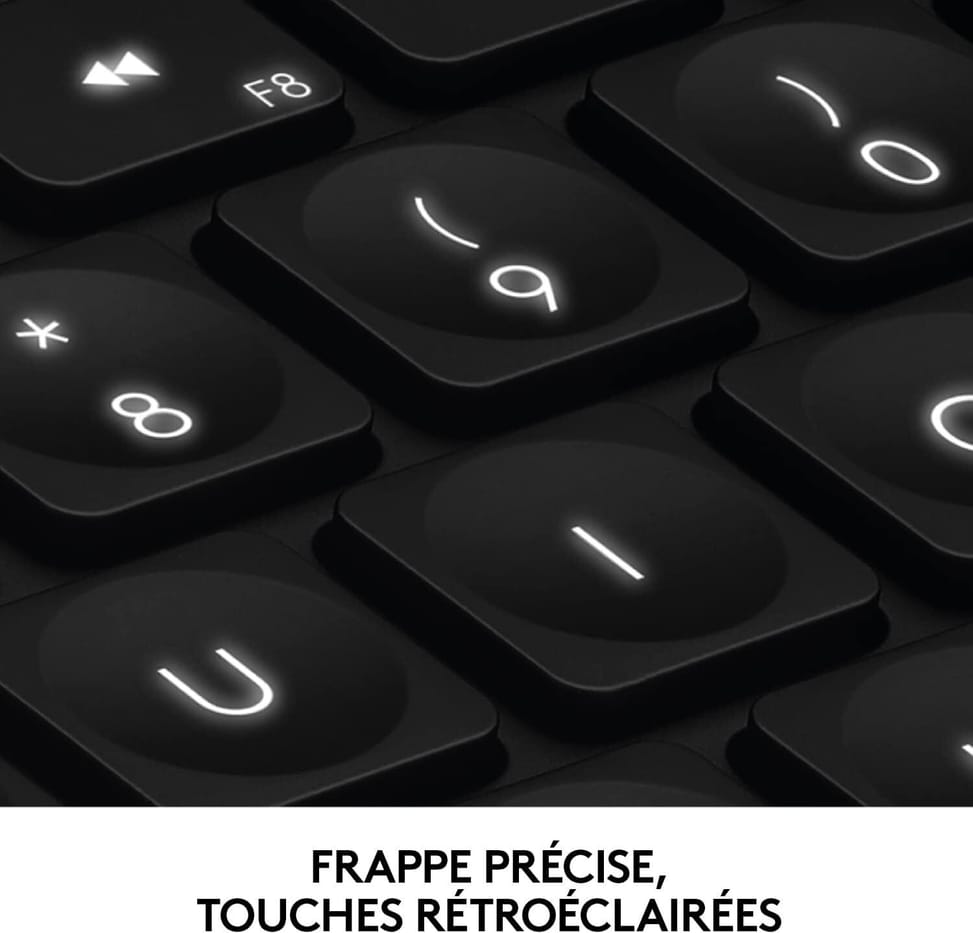 Clavier Bluetooth Multidispositif Logitech Craft - Français (AZERTY) (920-008497) — image 7
