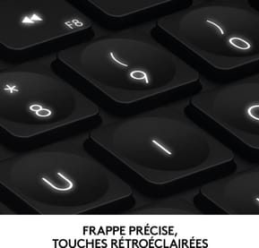 Clavier Bluetooth Multidispositif Logitech Craft - Français (AZERTY) (920-008497) — image 7