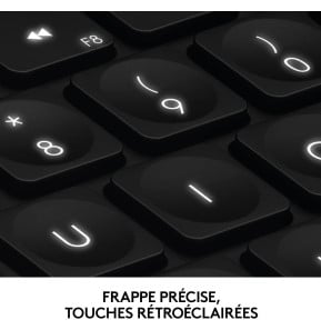 Clavier Bluetooth Multidispositif Logitech Craft - Français (AZERTY) (920-008497)