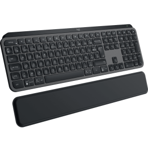 Clavier sans fil Logitech MX Keys Plus avec repose-poignets - AZERTY (920-009406)