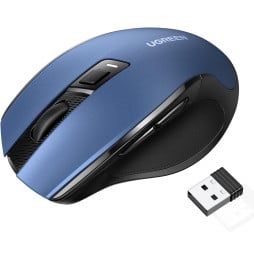 Souris sans fil Ugreen Design Ergonomique 2.4 - Blue (15064)