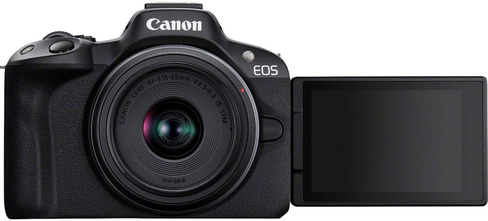 Appareil photo hybride Canon EOS R50 + objectif RF-S 18-45mm IS STM + objectif RF-S 55-210mm IS STM (5811C023AA) — image 4
