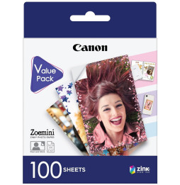 Papier photo Canon ZINK™ 5 x 7,6 cm - Pack de 100 poses (6135C003AA)