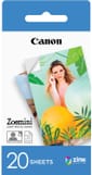 Papier photo Canon ZINK™ 5 x 7,6 cm - Pack de 20 poses (3214C002AD)