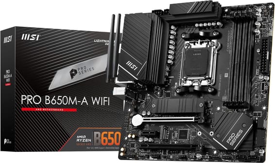 Carte Mère AMD MSI PRO B650M-A WIFI (911-7D77-001)