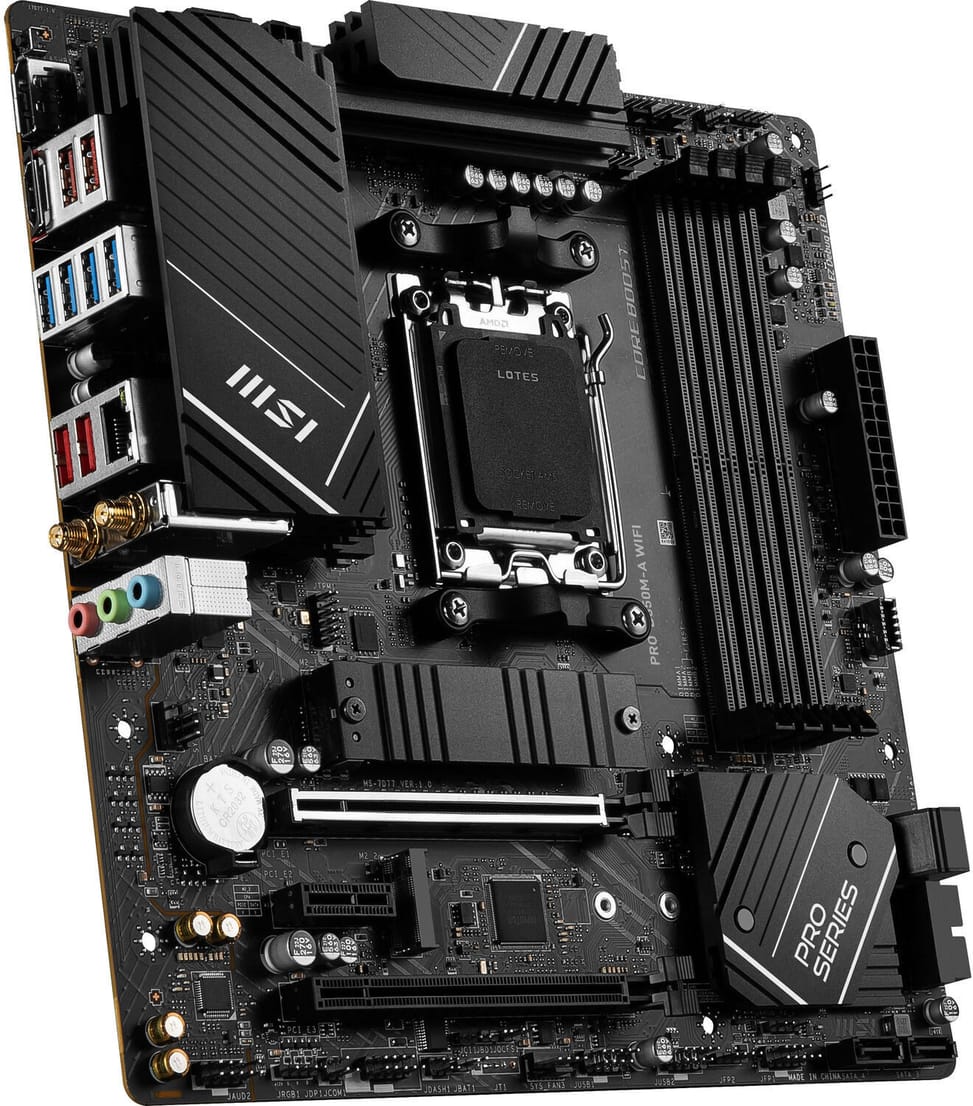 Carte Mère AMD MSI PRO B650M-A WIFI (911-7D77-001) — image 2