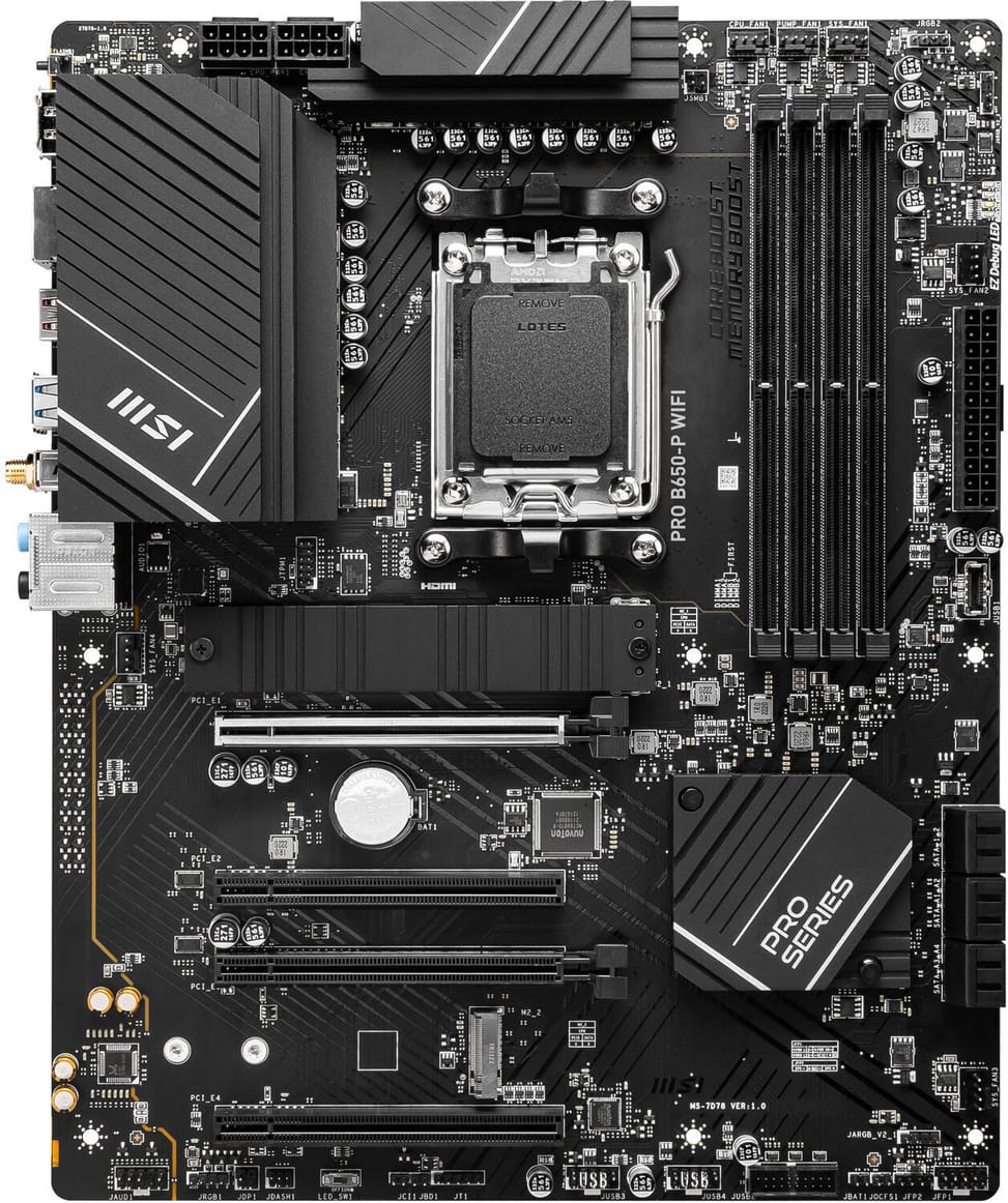 Carte Mère AMD MSI PRO B650-P WIFI (911-7D78-001) — image 2