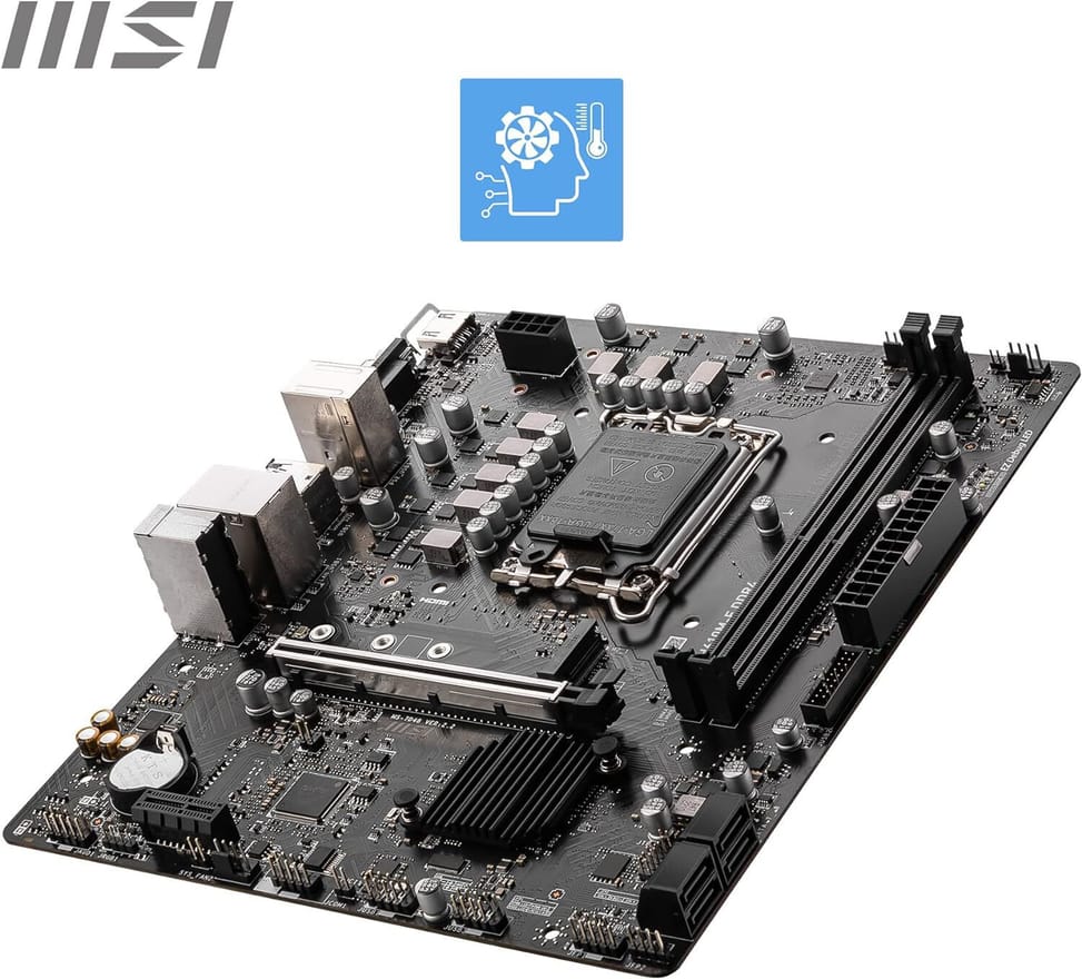 Carte Mère Intel MSI PRO H610M-E DDR4 (911-7D48-036) — image 4