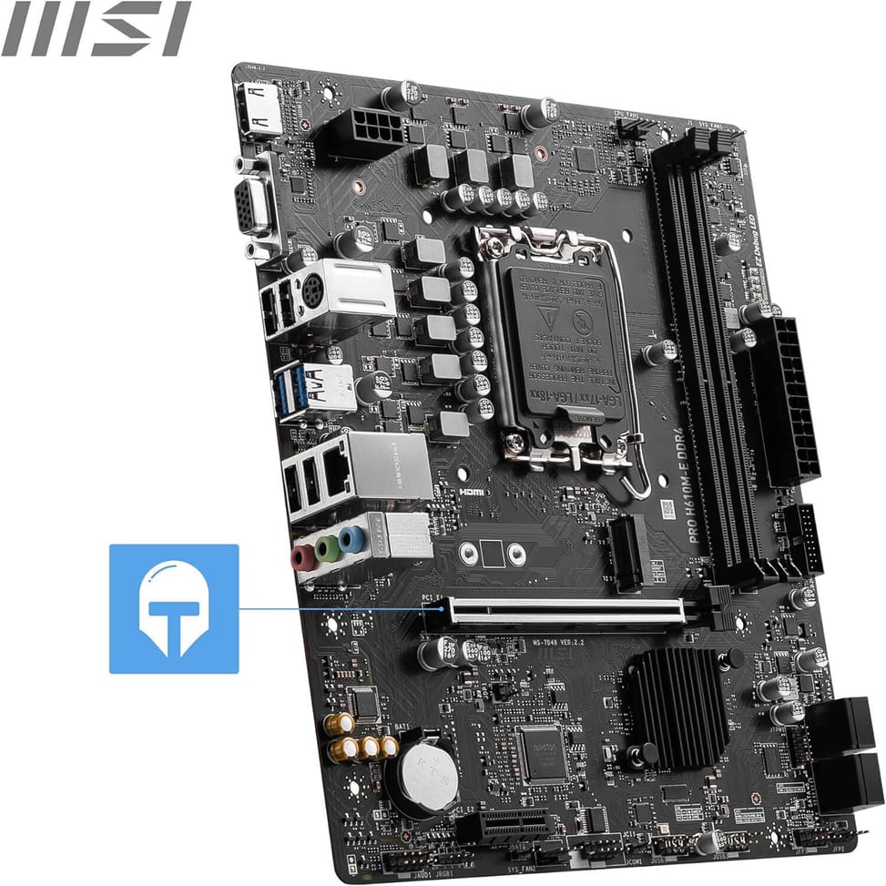 Carte Mère Intel MSI PRO H610M-E DDR4 (911-7D48-036) — image 5