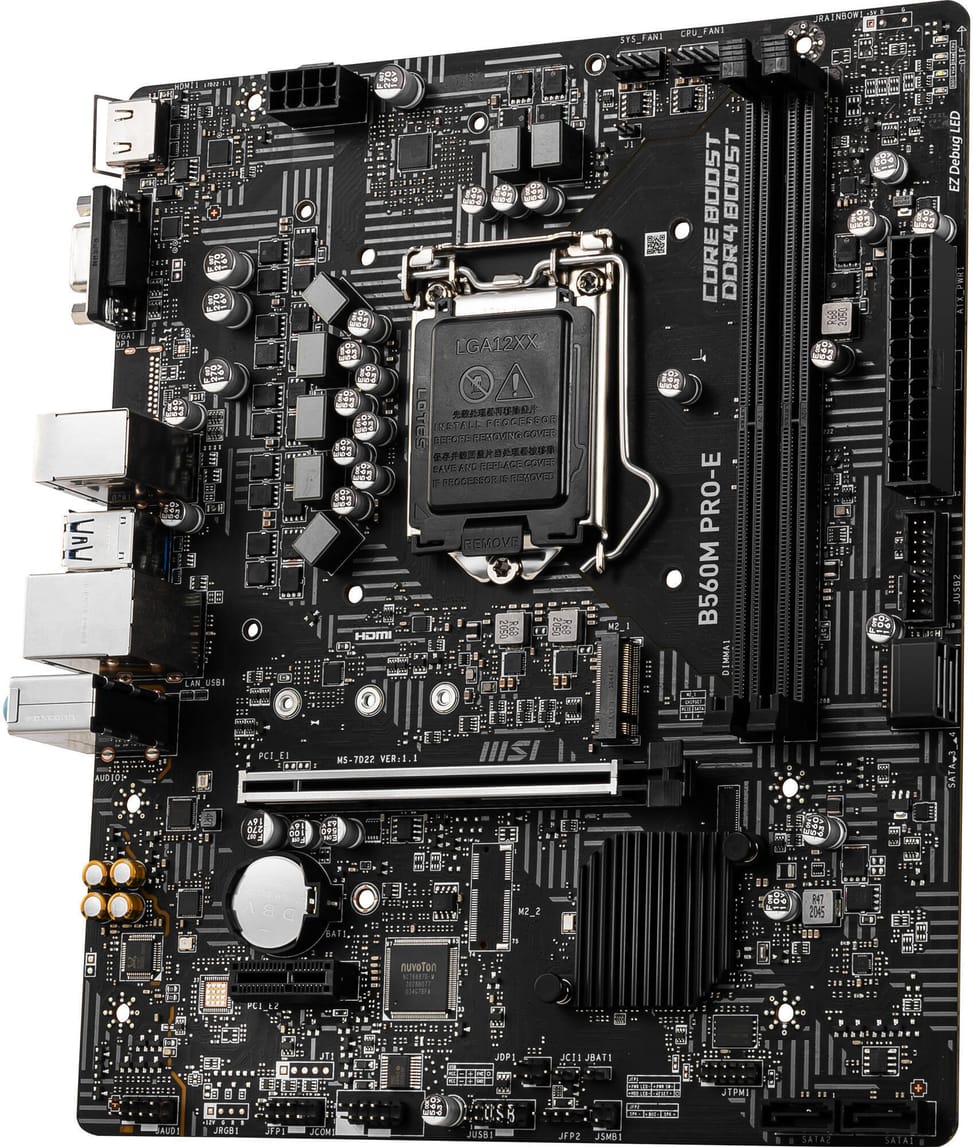 Carte Mère Intel MSI MS-7D22\B560M PRO-E (911-7D22-074) — image 3