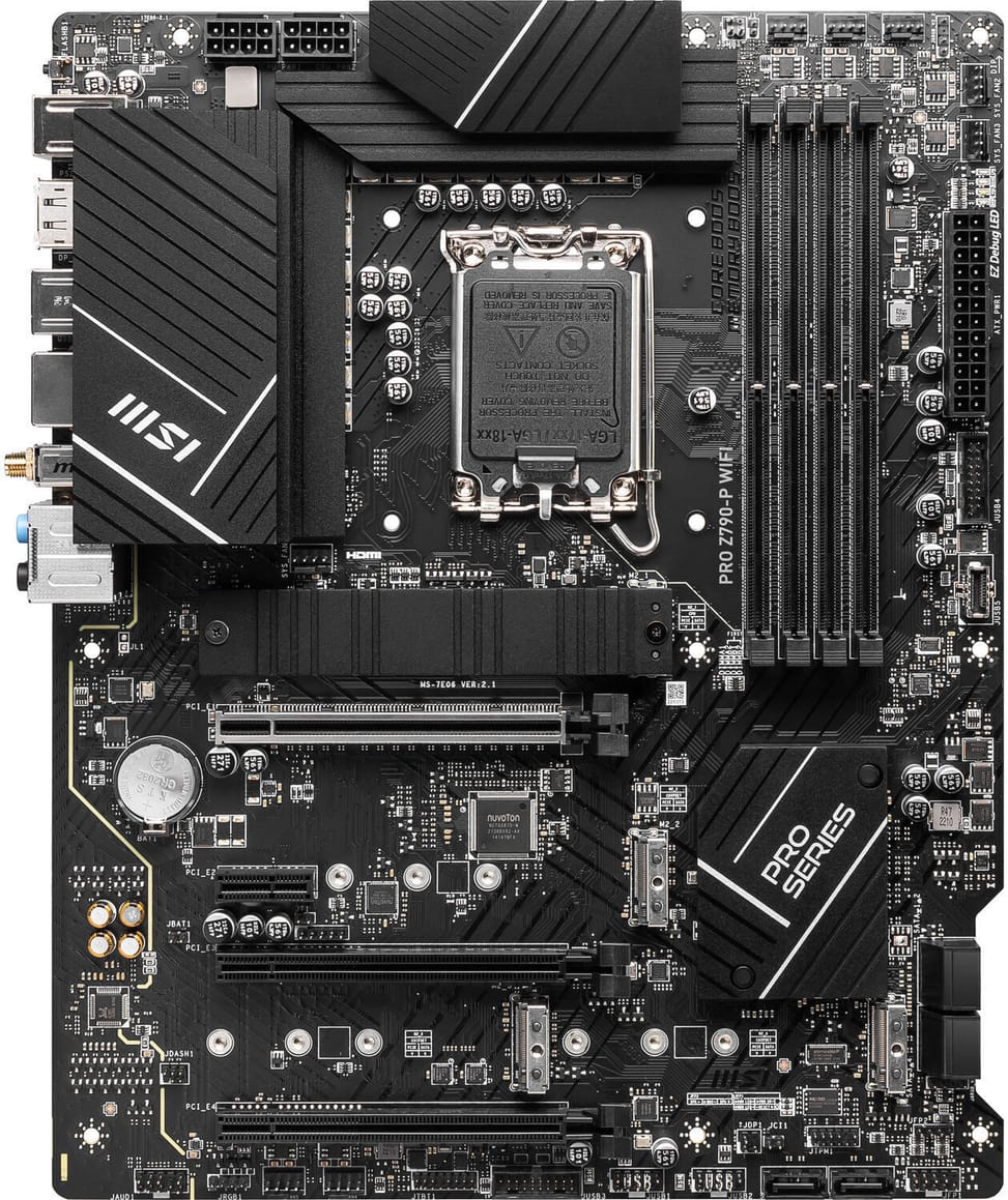 Carte Mère Intel MSI MS-7E06,PRO Z790-P WIFI (911-7E06-010) — image 2