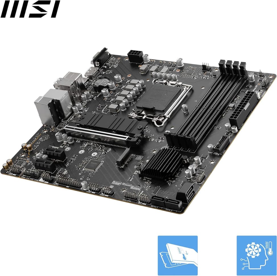 Carte Mère Intel MSI PRO B760M-P - DDR5 (911-7E02-009) — image 3