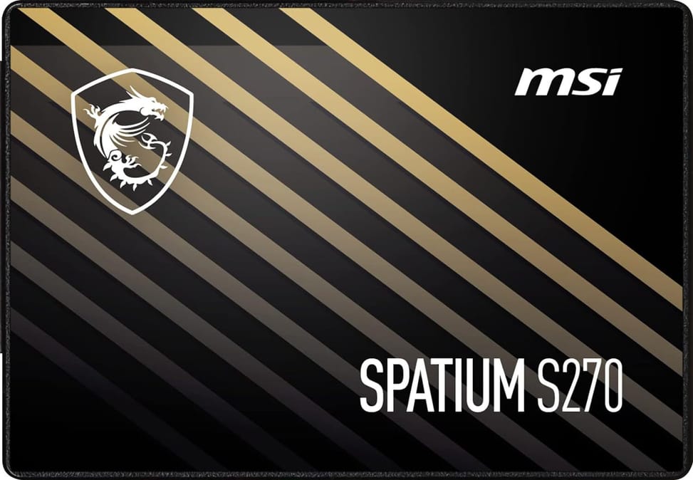 Disque Dur interne SSD MSI Spatium S270 SATA 2.5” 240GB (S78-440N070-P83) — image 2