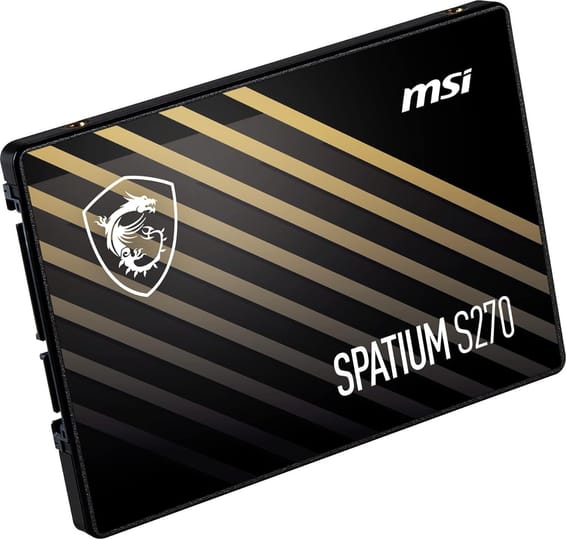 Disque Dur interne SSD MSI Spatium S270 SATA 2.5” 480GB (S78-440E350-P83)
