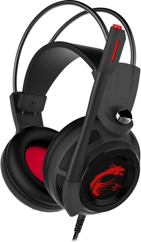 Casque gaming MSI DS502 - USB (S37-0400100-SV1)