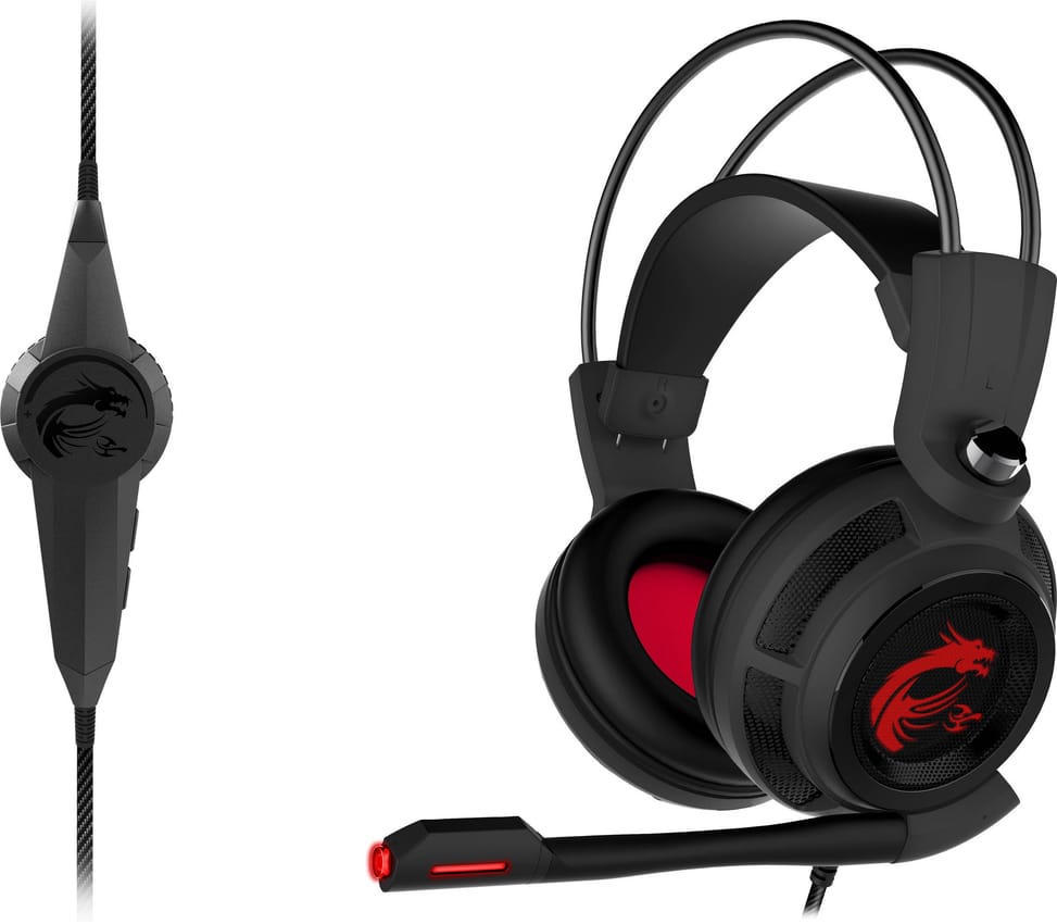 Casque gaming MSI DS502 - USB (S37-0400100-SV1) — image 3