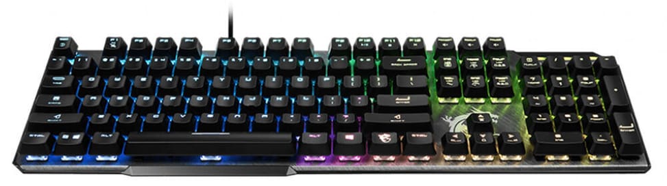 Clavier gaming rétroéclairé mécanique MSI VIGOR GK50 elite - AZERTY (S11-04FR231-CA) — image 3