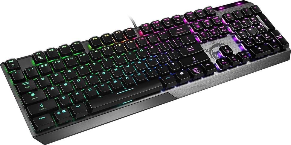 Clavier gaming rétroéclairé mécanique MSI VIGOR GK50 low profile - AZERTY (S11-04FR238-GA7) — image 4