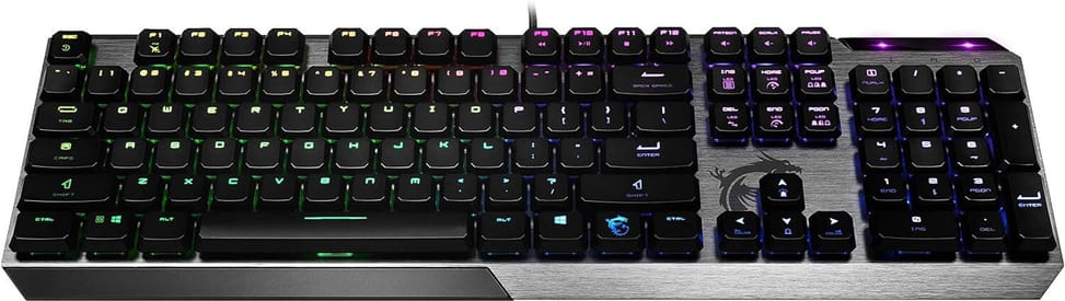 Clavier gaming rétroéclairé mécanique MSI VIGOR GK50 low profile - AZERTY (S11-04FR238-GA7) — image 3