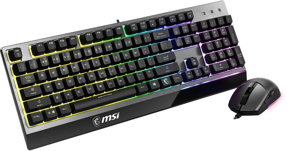 Pack clavier souris filaires MSI Vigor GK30 FR Combo (S11-04FR237-CLA) — image 4