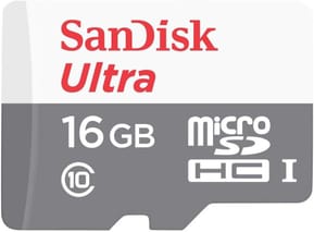بطاقة ذاكرة SanDisk Ultra 16 GB (SDSQUNS-016G-GN3MN)