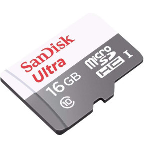 Carte Mémoire SanDisk Ultra 16 Go (SDSQUNS-016G-GN3MN)