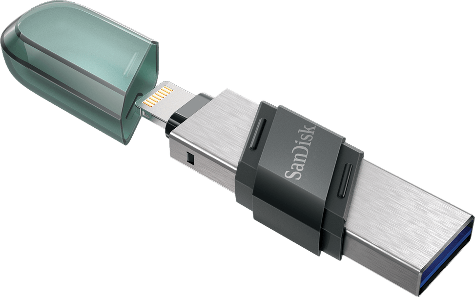 Clé Double Connectique USB SanDisk iXpand Flip 64 Go (SDIX90N-064G-GN6NN) — image 3