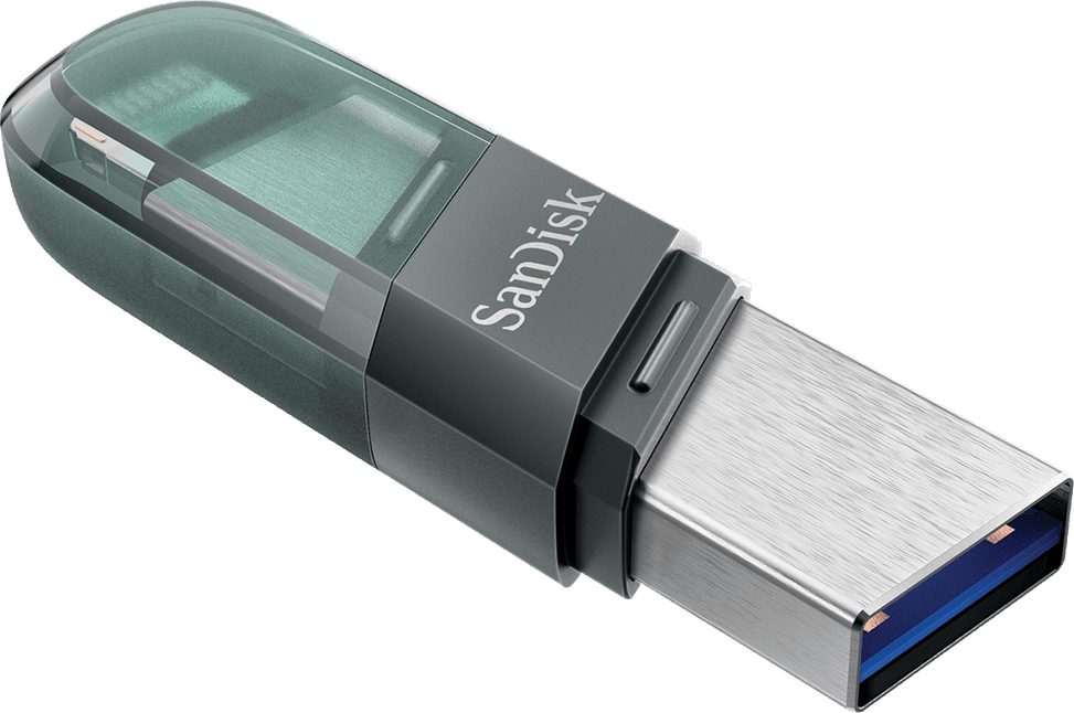 Clé Double Connectique USB SanDisk iXpand Flip 64 Go (SDIX90N-064G-GN6NN) — image 2
