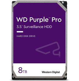 Disque dur interne 3.5" Western Digital Purple Pro 8 To pour la vidéo intelligente (WD101PURP)