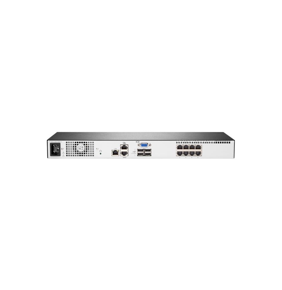 Switch de console HPE 1x1x8 G4 KVM (Q1P54A)