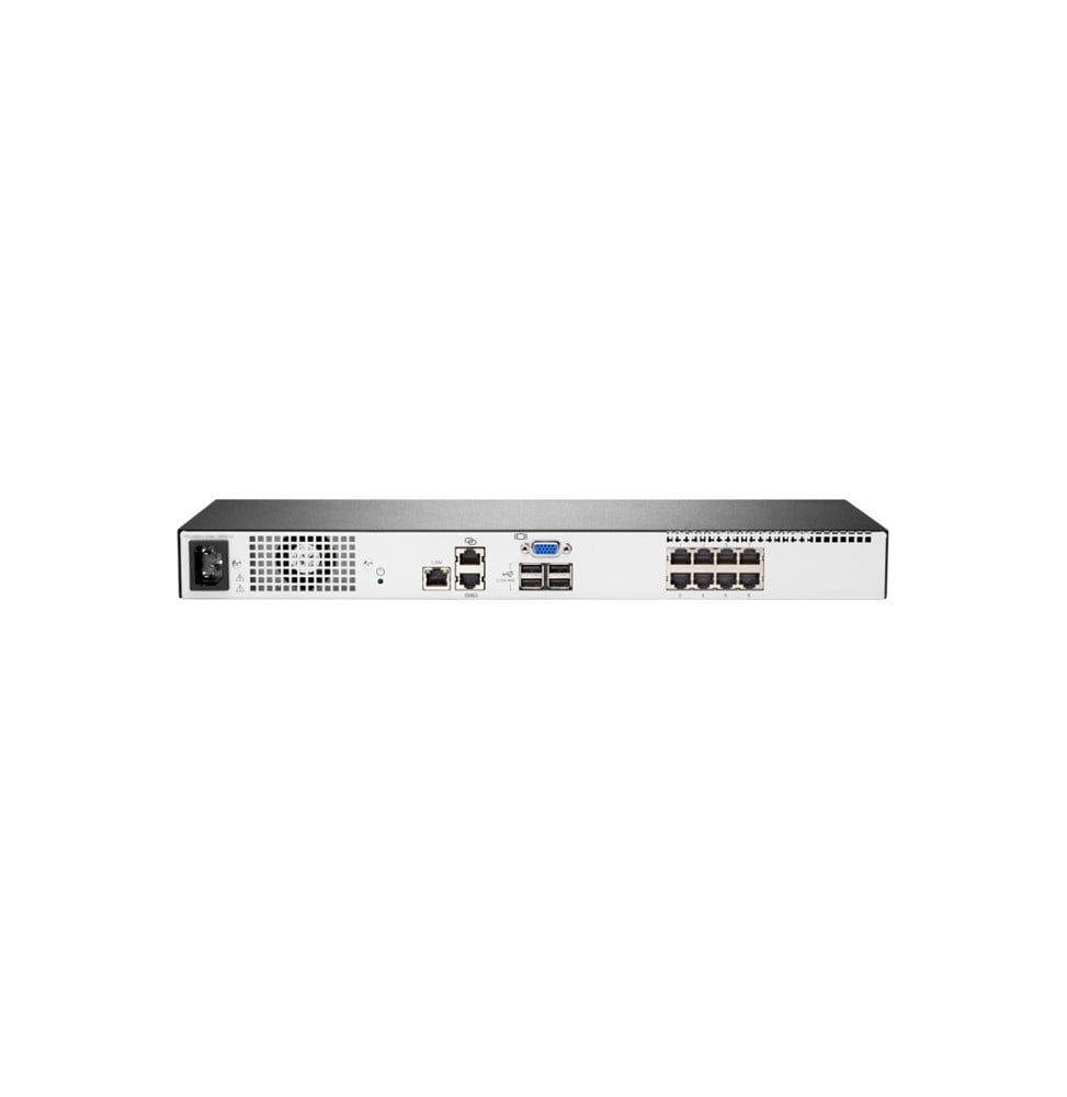 Switch de console HPE 1x1x8 G4 KVM (Q1P54A)