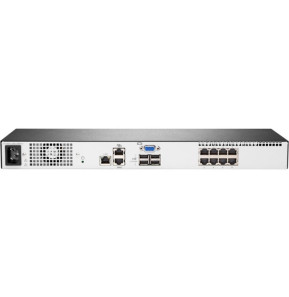 Switch de console HPE 1x1x8 G4 KVM (Q1P54A)