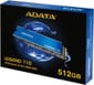 Disque Dur interne SSD ADATA LEGEND 710 M.2 2280 PCIe Gen3 x4 NVMe 512Go, 1To
