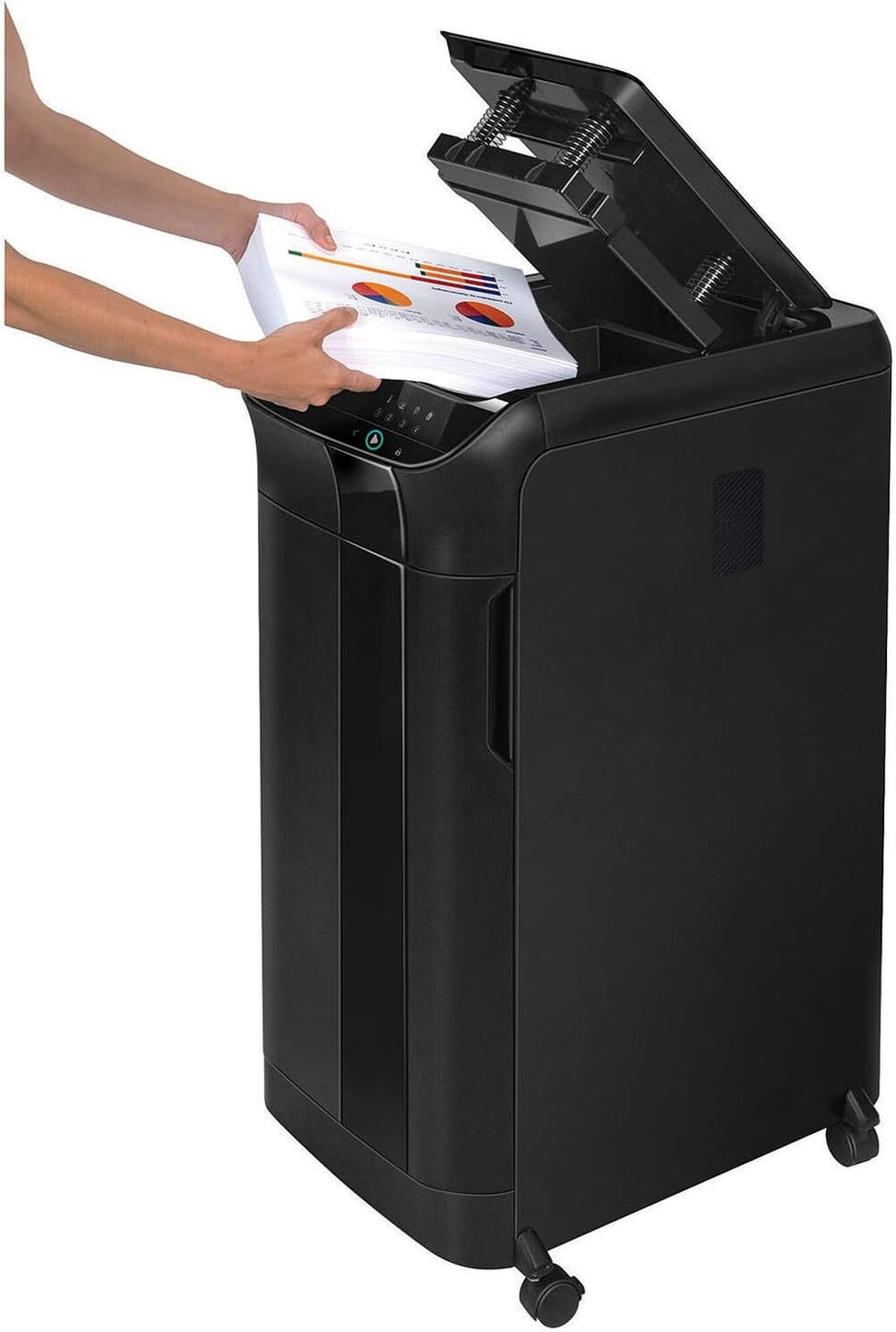 Destructeur Fellowes AutoMax™ 550C — Sécurité P-4 · 83 L · chargeur auto 550 feuilles — image 4